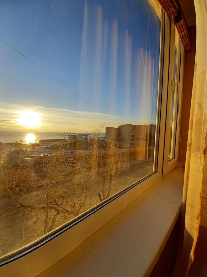악타우 Flat with the sea view 아파트 외부 사진